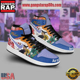 Bad Bunny Ojitos Lindos Black Design Air Jordan 1 Sneakers Shoes