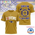 NFL Baltimore Ravens 2025 Fire Dept Unisex 3D Shirt