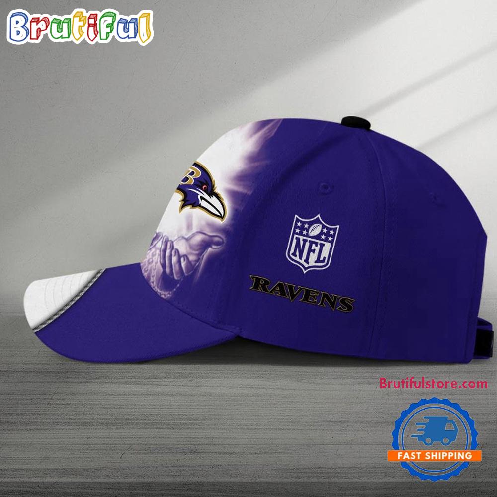NFL Baltimore Ravens Football Team American God Cap