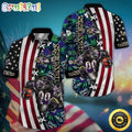 NFL Baltimore Ravens Hawaii Shirt Mascot Aloha Summer Shirt