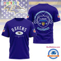 NFL Baltimore Ravens Law Appreciation Month 3D Shirt, Football Law Appreciation Month TShirt
