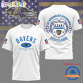 NFL Baltimore Ravens Law Appreciation Month 3D Shirt