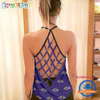 NFL Baltimore Ravens USA Independence Day Women’s Criss Cross Tank Top