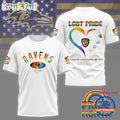 NFL Baltimore Ravens x Pride Month 2025 3D Shirt, Football Accept Understand Love TShirt