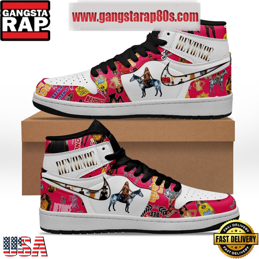 Beyonce Queen Air Jordan 1 Sneakers Shoes