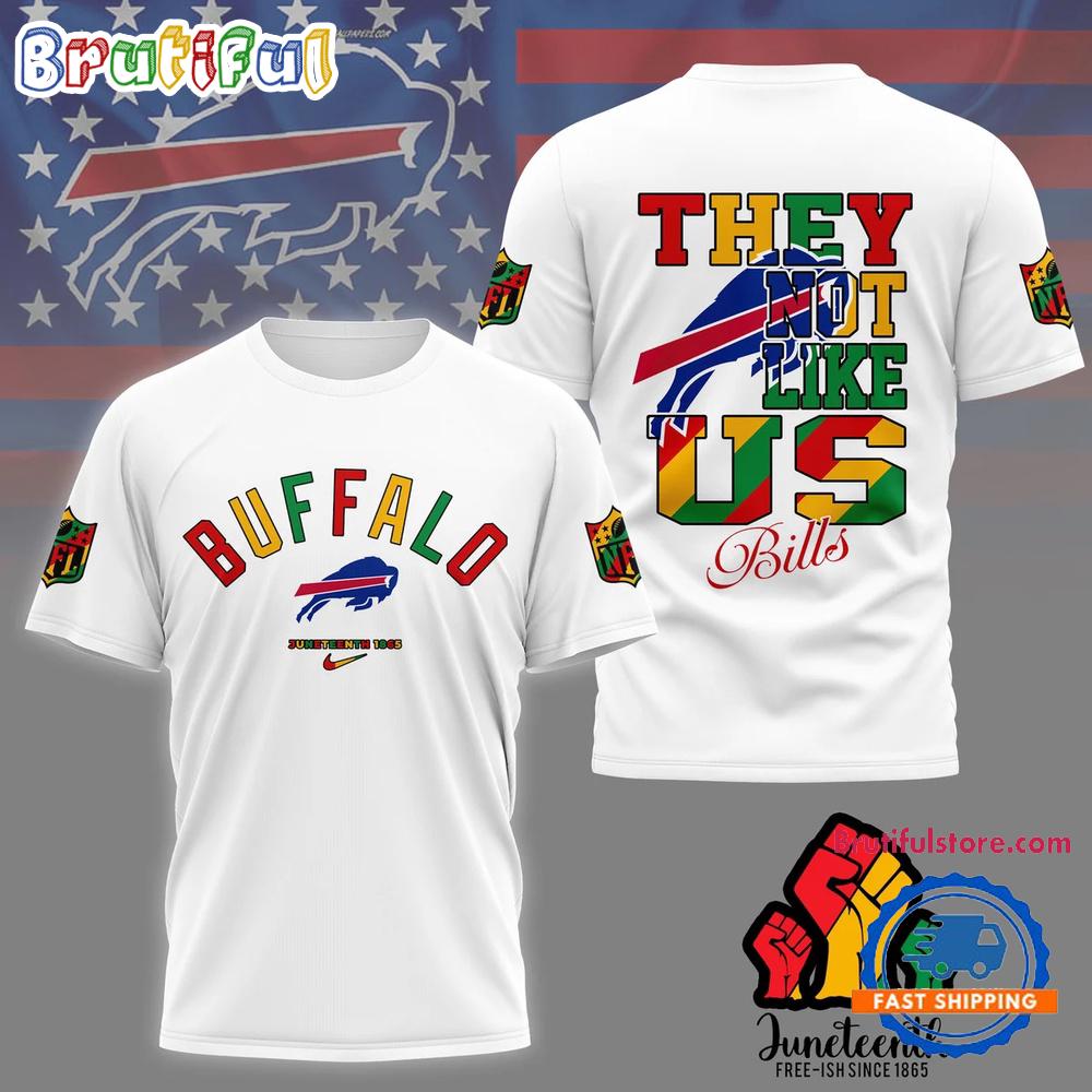 NFL Buffalo Bills 2025 Juneteenth Freedom Day 3D Shirt
