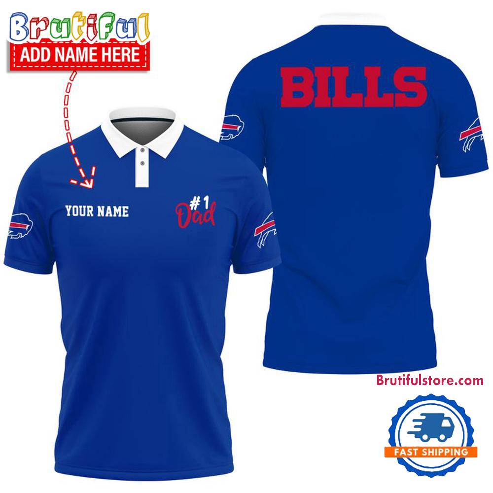 NFL Buffalo Bills Best Dad Wonderful Father’s Day Polo Shirts