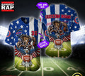 NFL Buffalo Bills Eagle US Flag x Veterans Custom Name Number Baseball Jersey Shirt