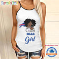 NFL Buffalo Bills Football Summer Women’s Criss Cross Tank Top