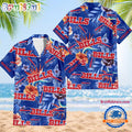 NFL Buffalo Bills Football Team Flower Summer Design Hawaiian Button Shirt