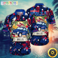 NFL Buffalo Bills Hawaii Shirt Car Plam Tree Aloha Shirt