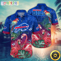 NFL Buffalo Bills Hawaii Shirt Flamingo And Flower Aloha Shirt