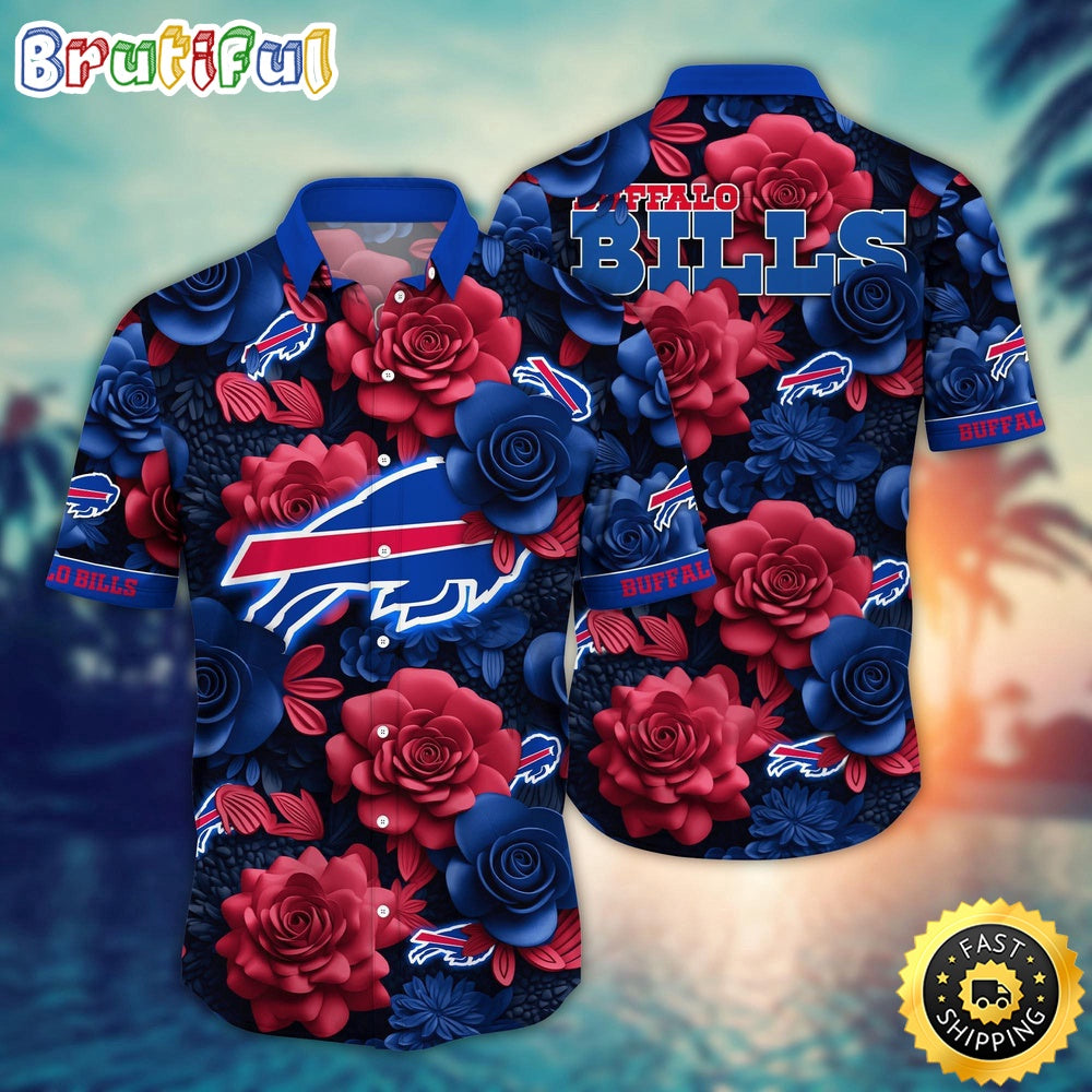 NFL Buffalo Bills Hawaii Shirt Flower Aloha Spirit Shirts