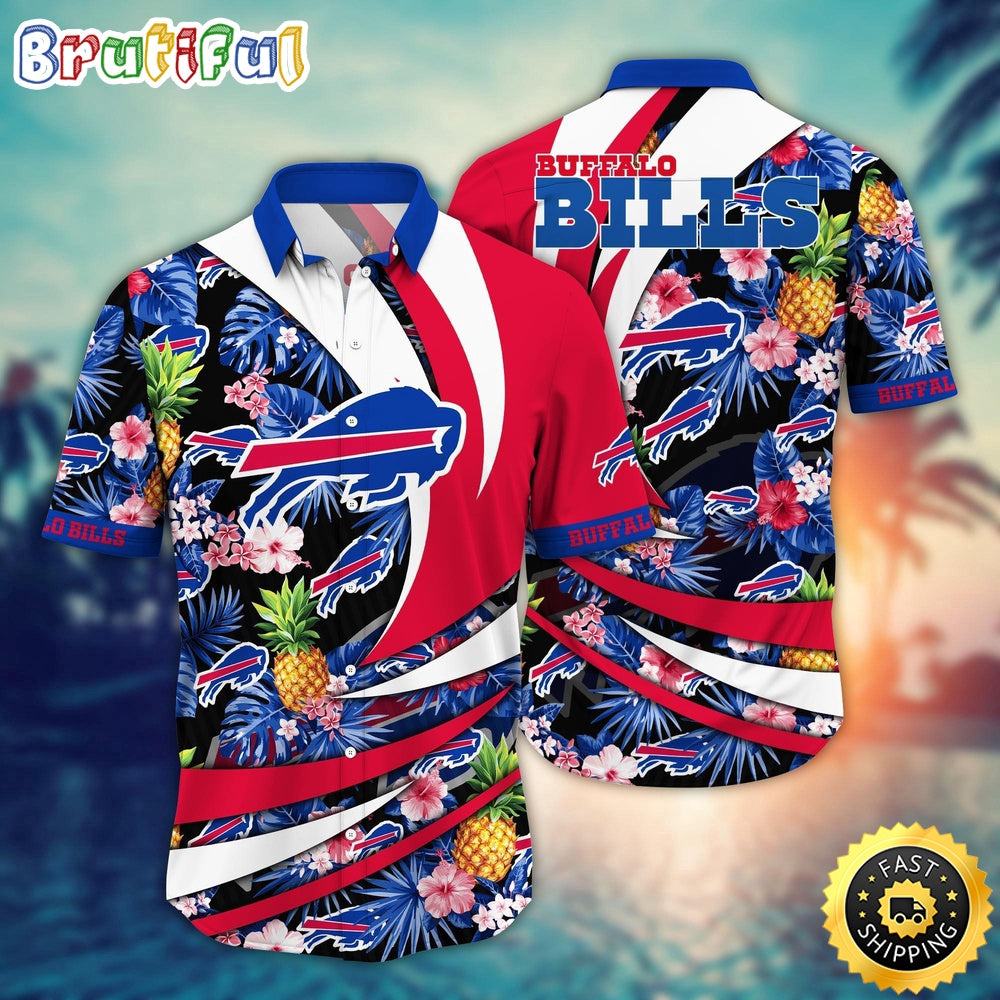 NFL Buffalo Bills Hawaii Shirt Flower Classic Hawaiian Prints