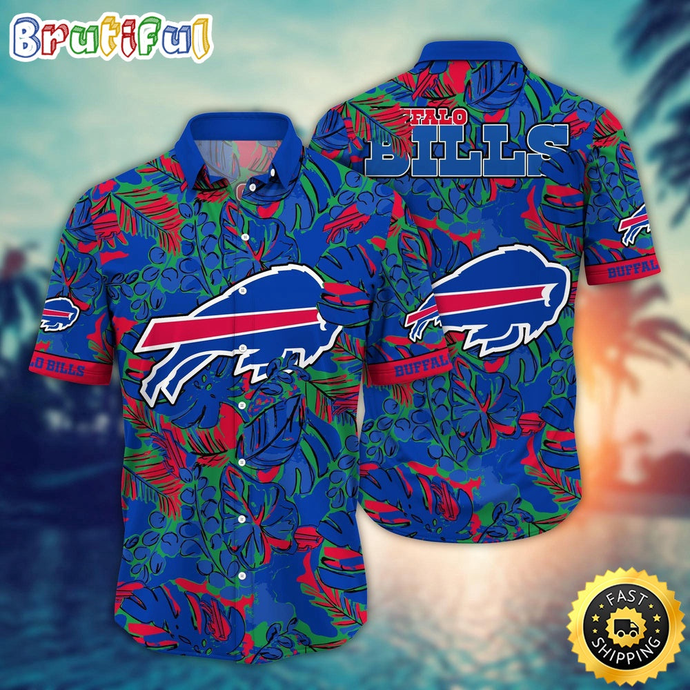 NFL Buffalo Bills Hawaii Shirt Flower Tropical Holiday Attire