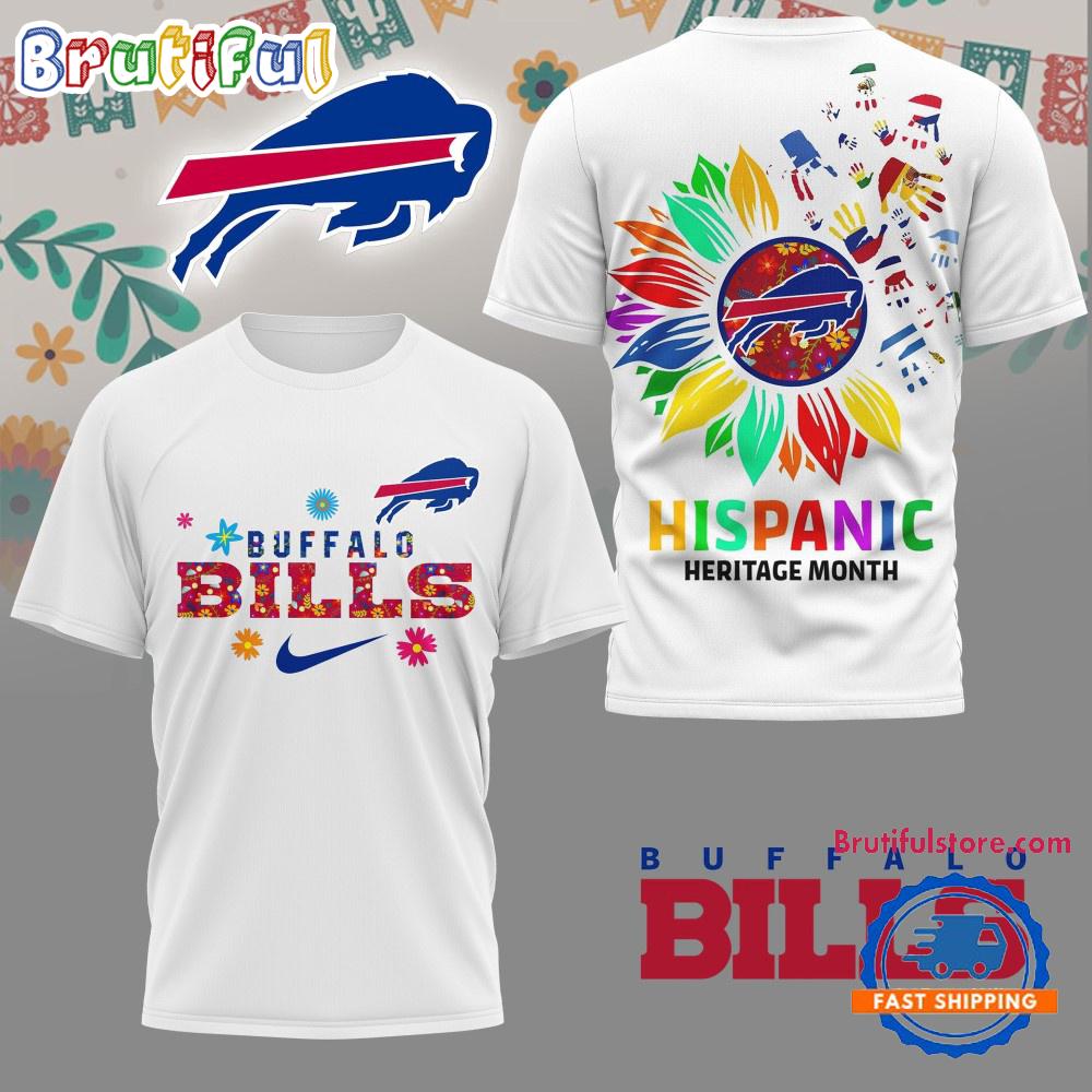 NFL Buffalo Bills Hispanic Heritage Month Unisex 3D Shirt