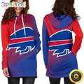 NFL Buffalo Bills Hoodie Dress All Over Print For Women Hoodie