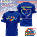 NFL Buffalo Bills LGBT Happy Pride Month 2025 3D T Shirt