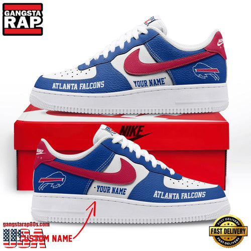 NFL Buffalo Bills New Design Custom Air Force 1 Running Sneakers Shoes