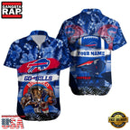 NFL Buffalo Bills Mascot Football Aloha Hawaiian Shirt