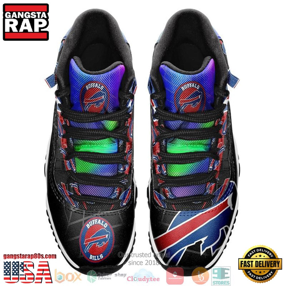 NFL Buffalo Bills Multicolor Unique Design Air Jordan 11 Sneaker Shoes