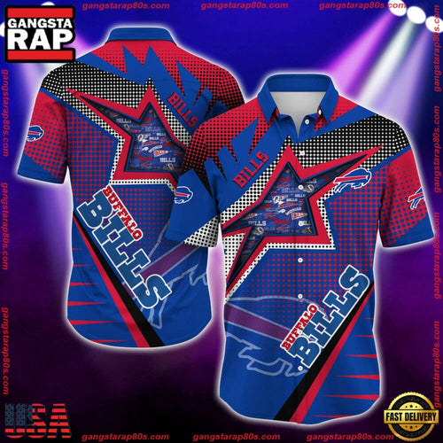 NFL Buffalo Bills Special Football Team New Design Hawaiian Shirt