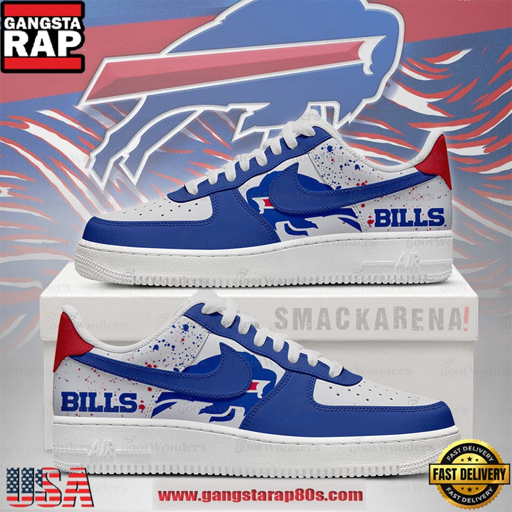 NFL Buffalo Bills Trending Football Sneakers Nike Air Force 1 Shoes