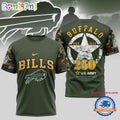 NFL Buffalo Bills US Army 250th Birthday Celebration 3D Shirt
