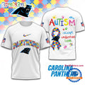 NFL Carolina Panthers Autism Awareness Accept Understand Love All Over Print Shirt