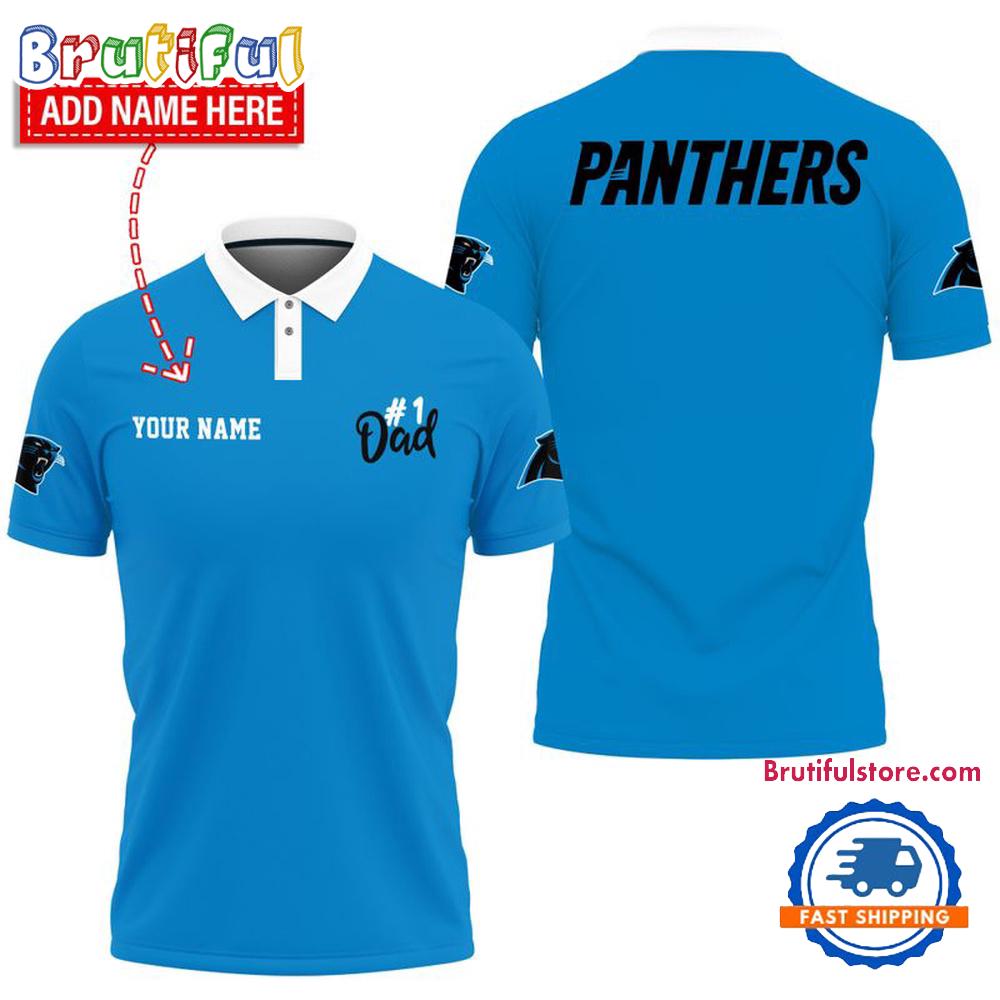 NFL Carolina Panthers Best Dad Wonderful Father’s Day Polo Shirts