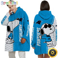 NFL Carolina Panthers Blanket Hoodie For Fans Unisex Hoodie