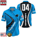 NFL Carolina PanthersCustom Name Number New Design Hawaiian Shirt For Men Women
