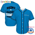 NFL Carolina Panthers Football Being A Daddy Father’s Day Baseball Jersey