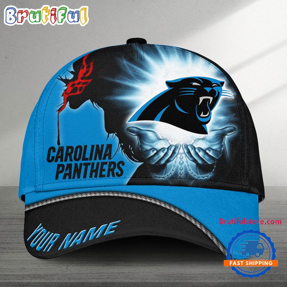 NFL Carolina Panthers Football Team American God Cap
