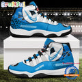 NFL Carolina Panthers Football Team Custom Air Jordan 11 Shoes
