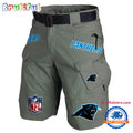 NFL Carolina Panthers Football Team Military Tactical Shorts