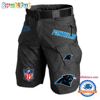 NFL Carolina Panthers Football Team Military Tactical Shorts
