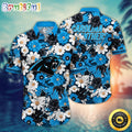 NFL Carolina Panthers Hawaii Shirt Flower Sunny Day Essentials