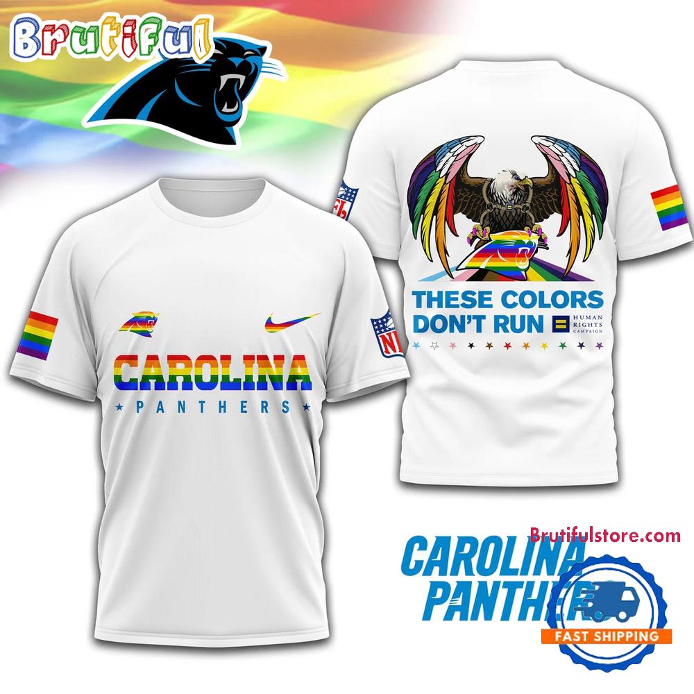 NFL Carolina Panthers Human Rights Campaign LGBT Pride Month 3D T Shirt