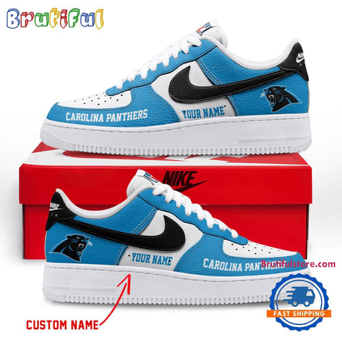 NFL Carolina Panthers Limited Edition Personalized Air Force 1 Shoes Sneaker