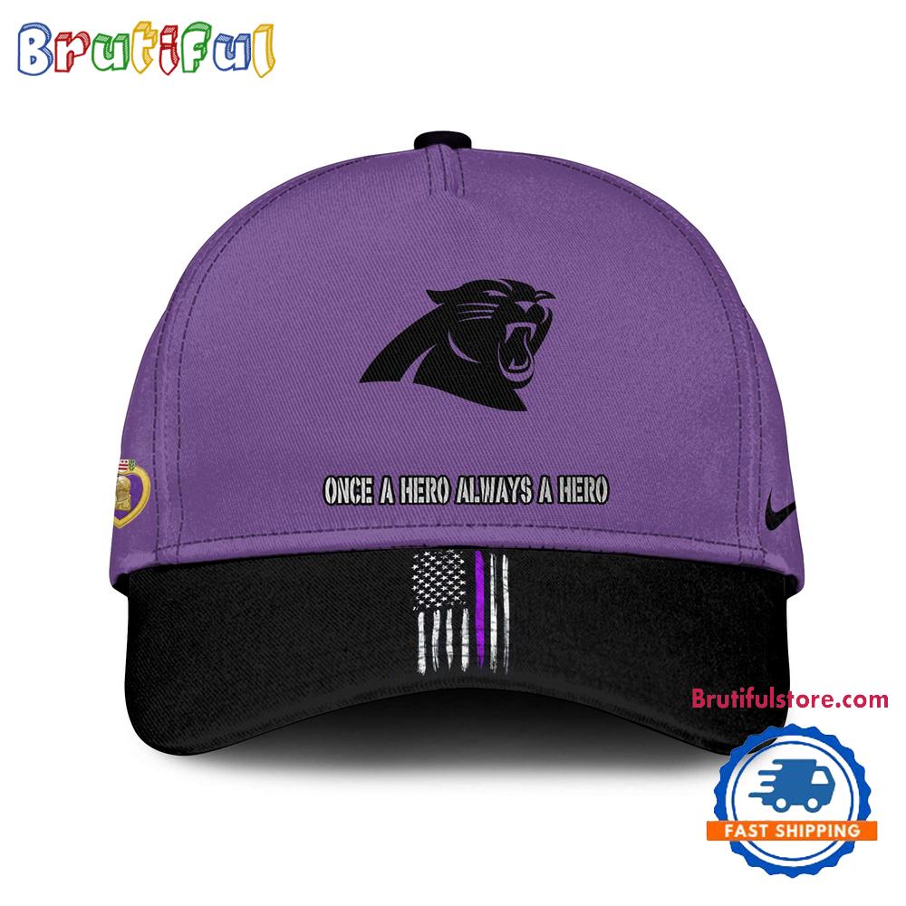 NFL Carolina Panthers Purple Heart Day Limited Edition Baseball Cap