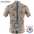 NFL Carolina Panthers Special Desert Camo Cycling Jersey