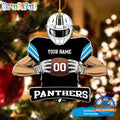 NFL Carolina Panthers Special Football Game Player Christmas Ornament