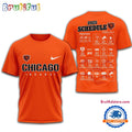 NFL Chicago Bear 2025 SCHEDULE Unisex 3D Shirt