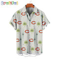 NFL Chicago Bears Football Team Logo Funny Aloha Hawaiian Shirt