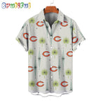 NFL Chicago Bears Football Team Logo Funny Aloha Hawaiian Shirt