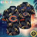 NFL Chicago Bears Hawaii Shirt Flower Beachy Keen Fashion
