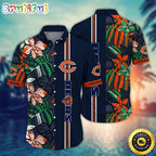 NFL Chicago Bears Hawaii Shirt Flower Chic Aloha Fashion
