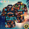 NFL Chicago Bears Hawaii Shirt Flower Relaxed Island Wear
