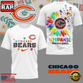 NFL Chicago Bears Hispanic Heritage Month Unisex T-Shirt